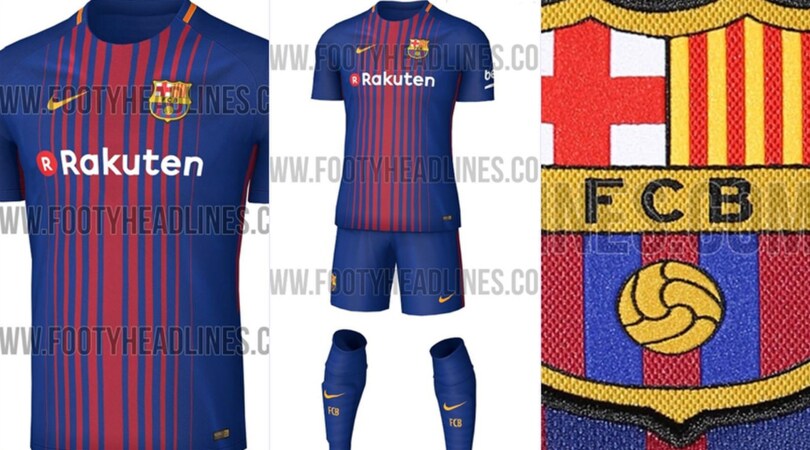 Ecco la nuova maglia del Barcellona 2017/2018