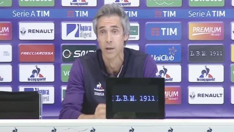 Sousa: "Io via? A fine stagione parlerò"