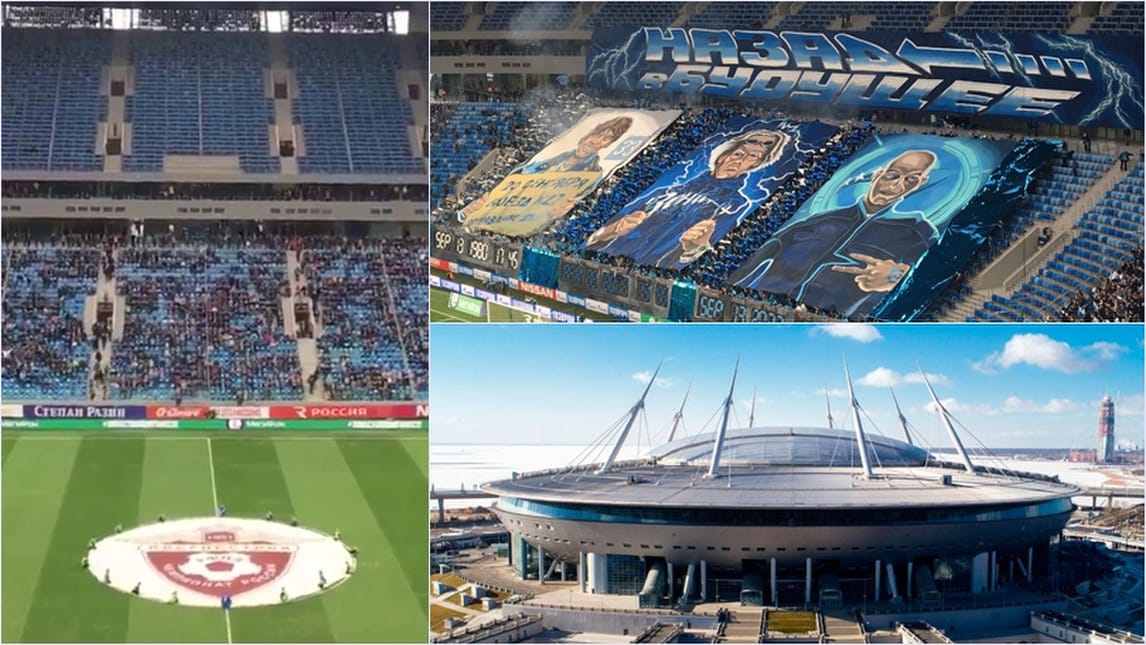 Stadi Russia 2018: prima gara al Krestovskij di San Pietroburgo