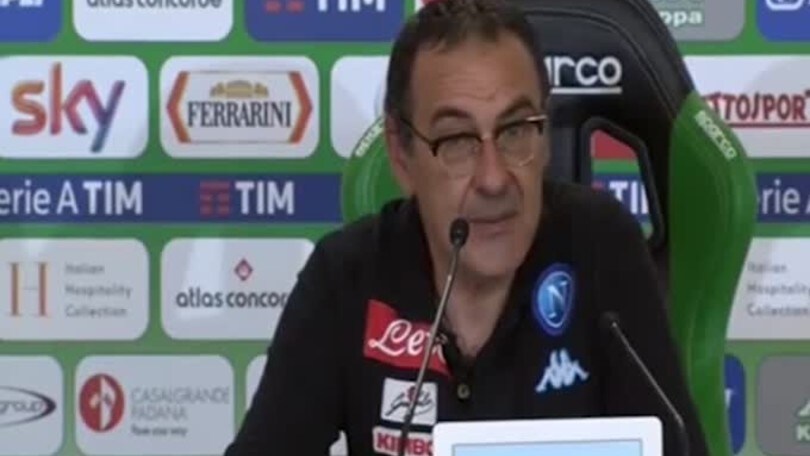 Sarri: "Io ci credo al secondo posto"
