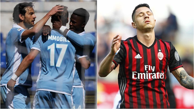 Serie A: Milan ko a San Siro con l'Empoli, goleada Lazio sul Palermo