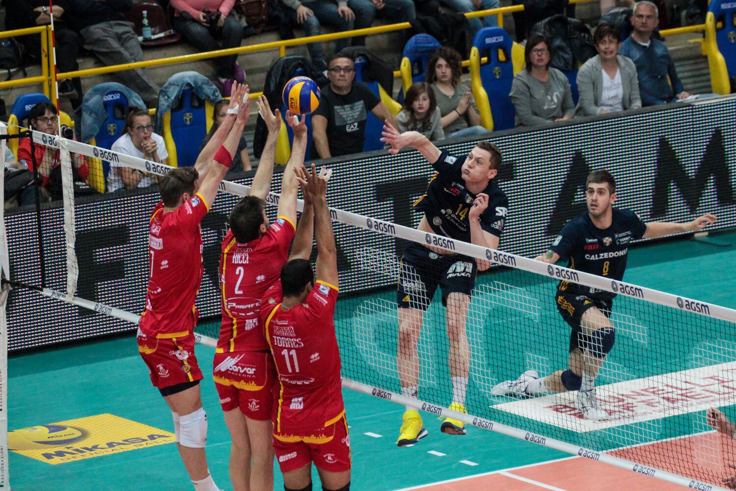 Volley: Play Off 5° posto: Ravenna sgambetta Verona ed è in finale