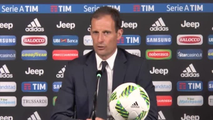 Allegri: "Scudetto possiamo perderlo solo noi"