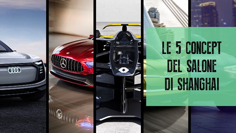 Le 5 concept car del Salone di Shanghai