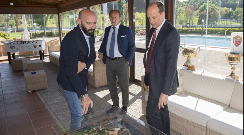 Il primo giorno di Monchi a Roma