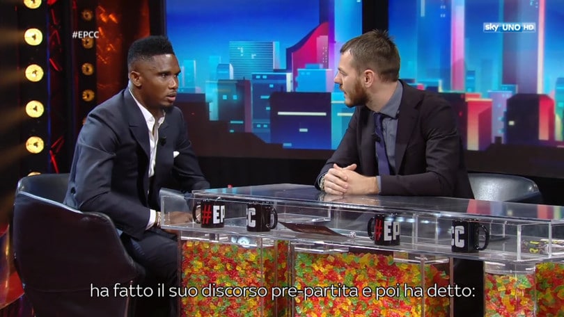 Eto'o a "E poi c'è Cattelan": «Quella con l'Inter è stata la Champions League più speciale»