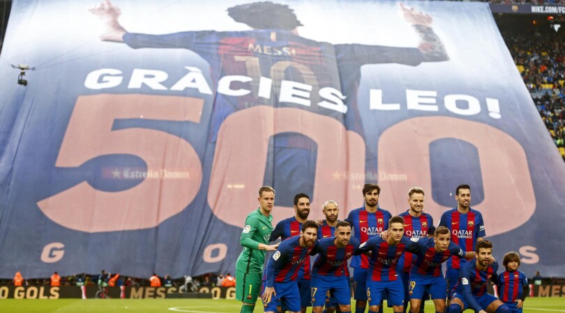 Barcellona esagerato. Sette reti all’Osasuna