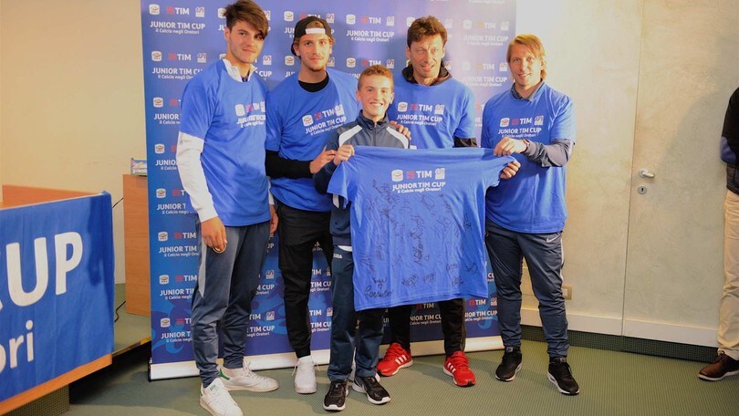 Locatelli testimonial della Junior Tim Cup