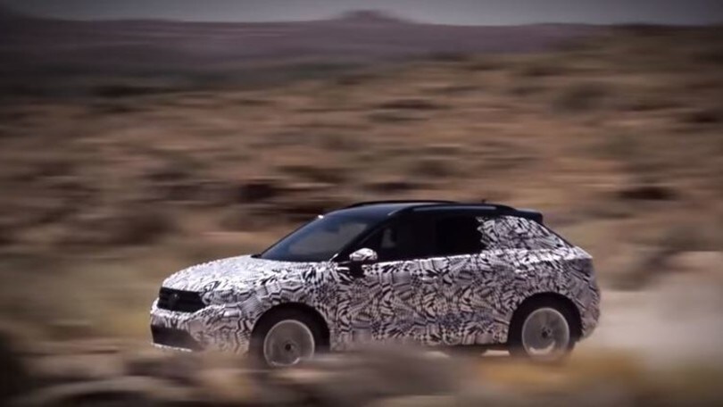 Volkswagen T-Roc, primo video del Suv compatto