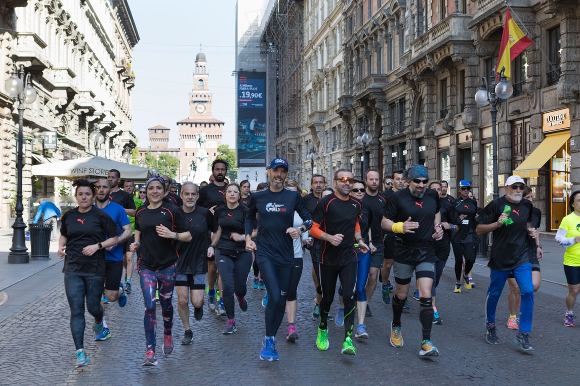 Gran finale per le running class della Wings for Life World Run 2017