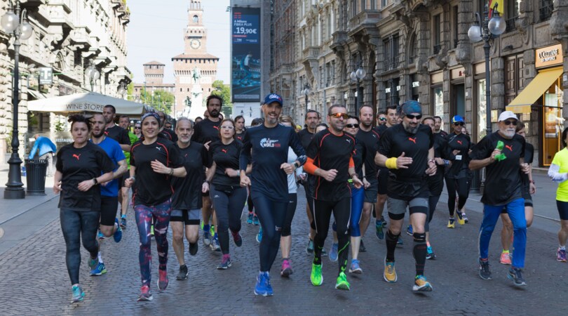 Gran finale per le running class della Wings for Life World Run 2017