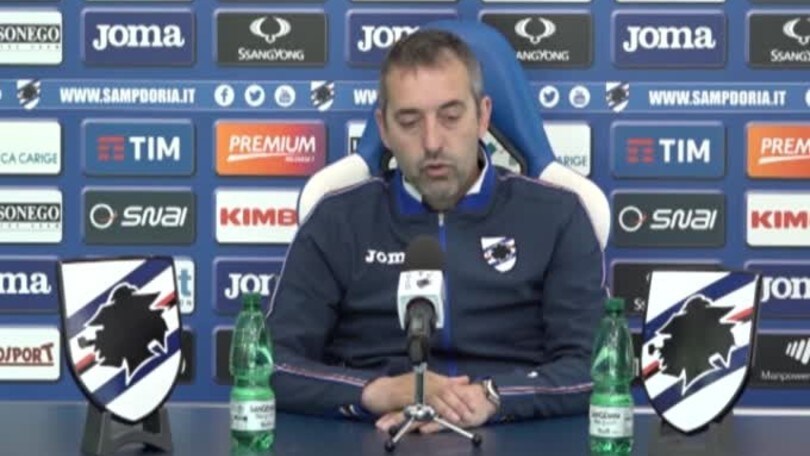 Giampaolo: "Col Crotone poco attaccati al risultato"