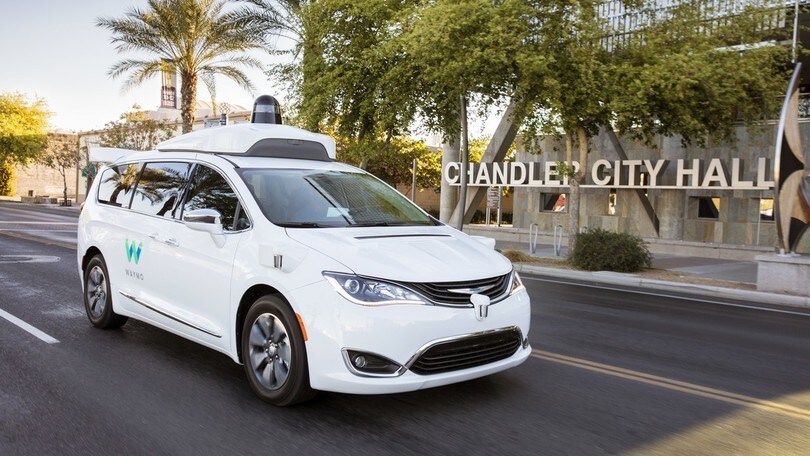 FCA e Waymo, arrivano altre 500 Pacifica a guida autonoma
