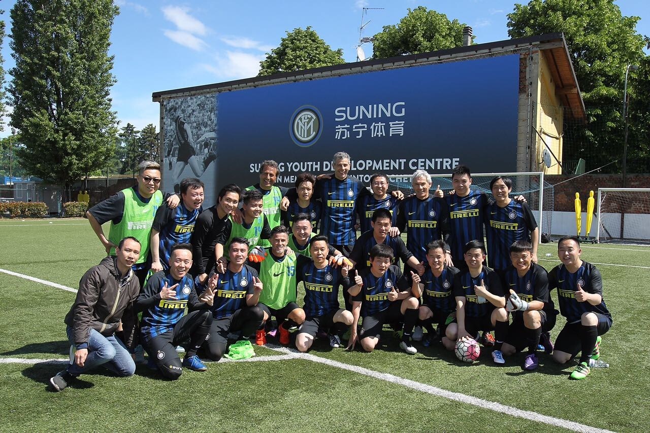 Che emozioni per l'Inter Club China