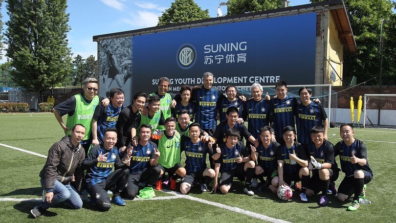 Che emozioni per l'Inter Club China