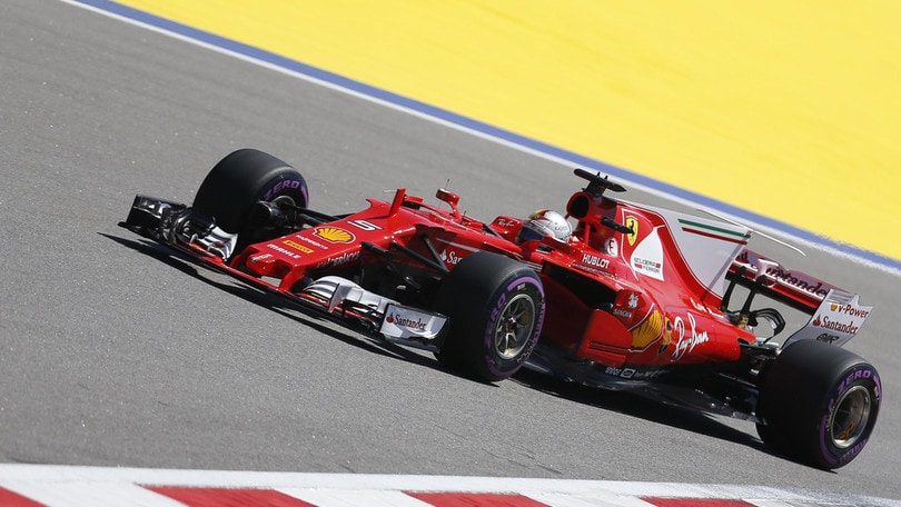 F1 Russia, Ferrari in prima fila! Vettel in pole, Raikkonen 2°