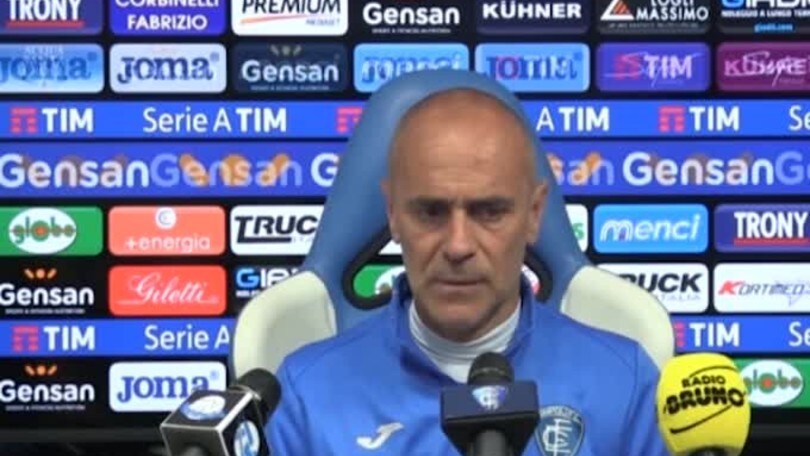Martusciello: "Attenzione al Sassuolo: è forte"