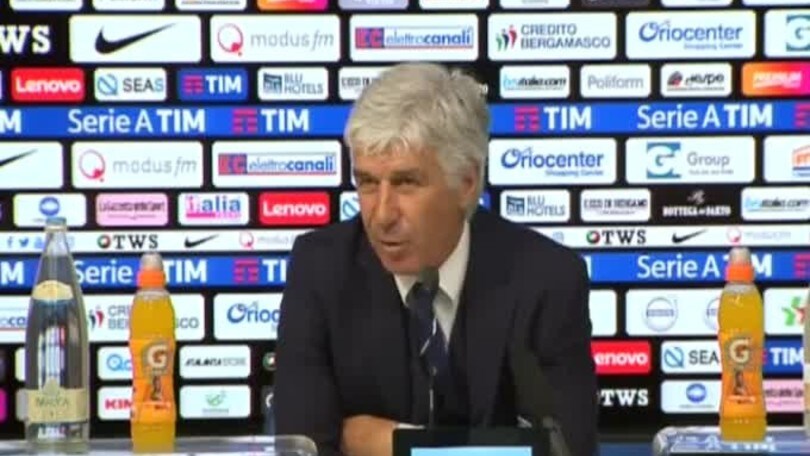 Gasperini: "Non ho visto l'episodio del rigore"