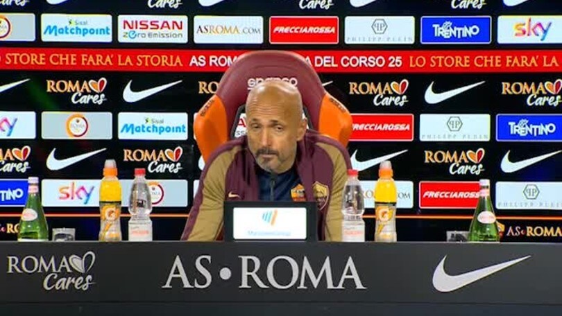 Spalletti: "Ultimo derby Totti? Non lo so"
