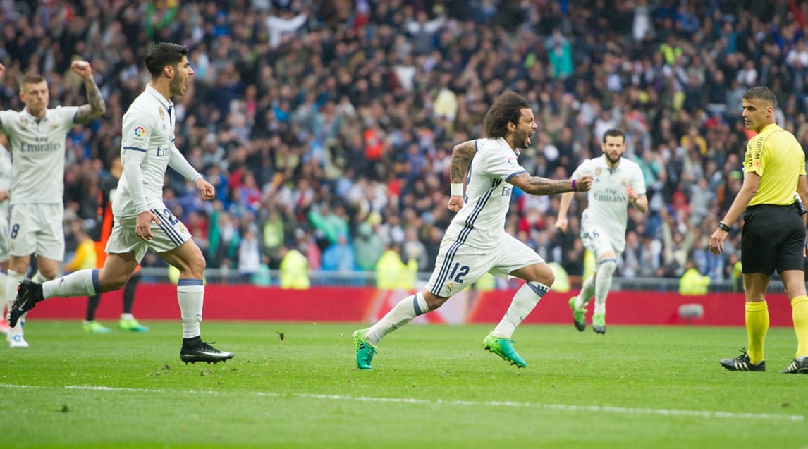 Liga: Real Madrid-Valencia 2-1, che show di Marcelo!