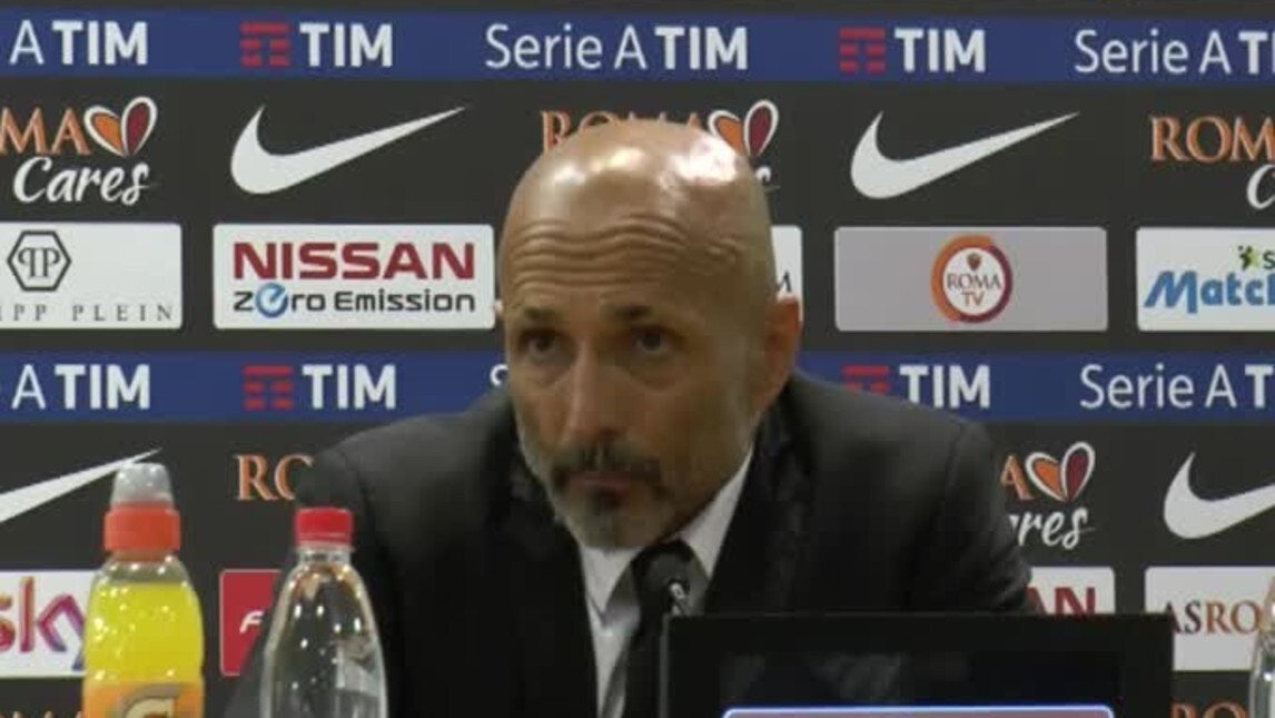 Spalletti:"Alla prima azione hanno segnato"