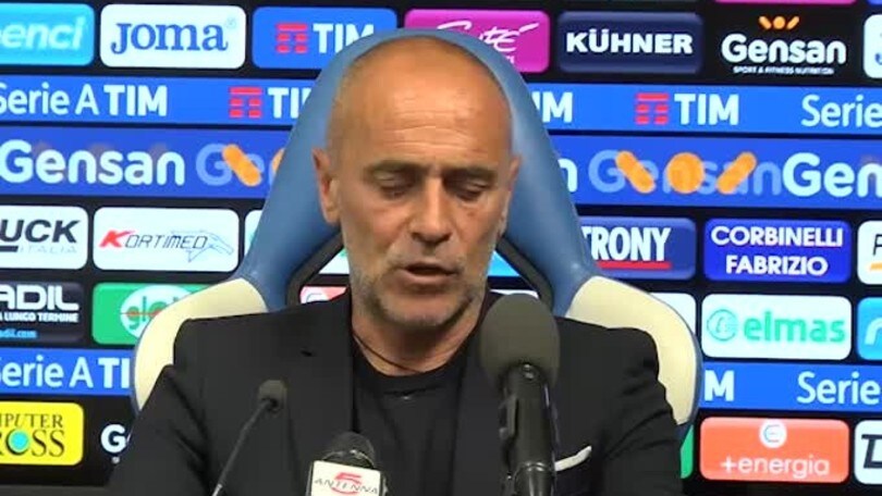 Martusciello: "Primo tempo male, nel secondo c'è stata la reazione"