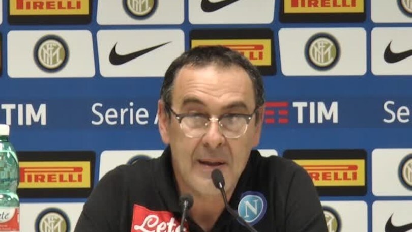 Sarri: "L'Inter ha un budget superiore, ma è dietro in classifica.."