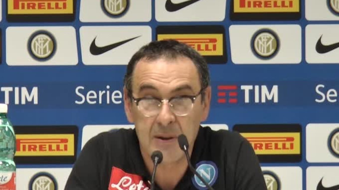 Sarri: "Per migliorarci servono giocatori da 80 milioni"