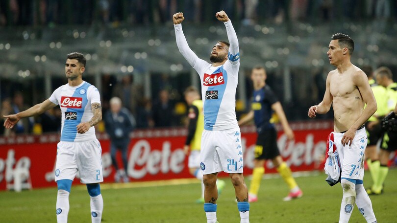 Inter-Napoli, top&flop: Mertens è immarcabile. Insigne, un altro show