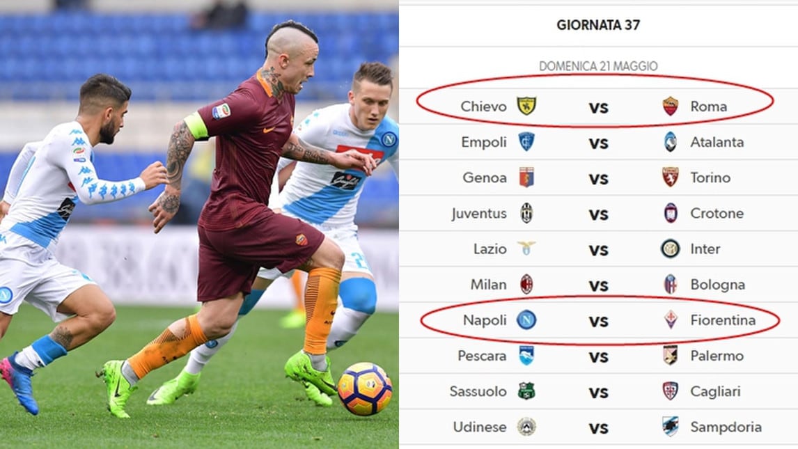 Serie A, il calendario di Roma e Napoli fino alla fine del campionato