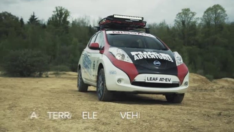 Nissan Leaf AT-EV: l'elettrica per i rally