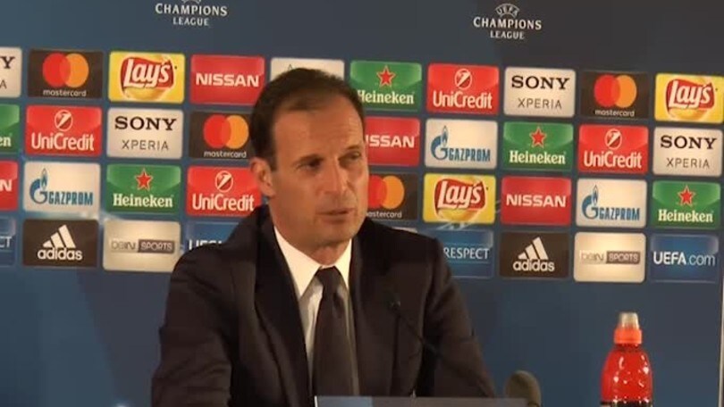 Allegri: "Non dovremo giocare come nel primo tempo a Bergamo"