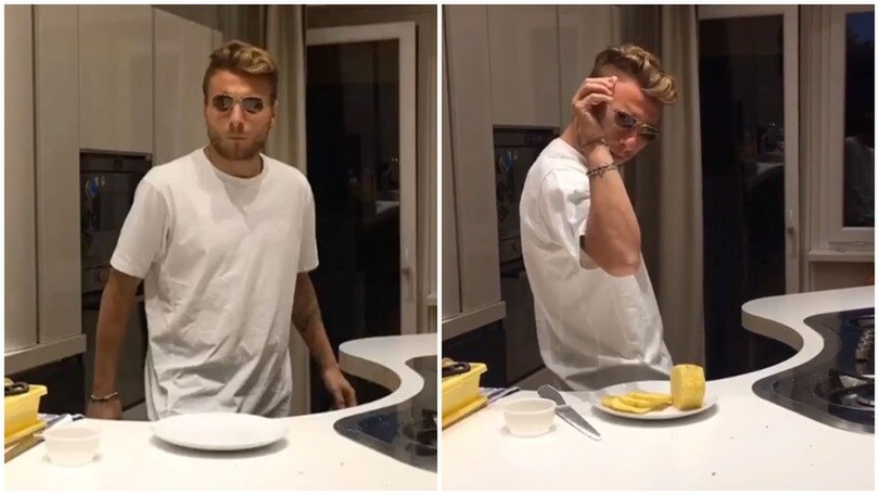 Immobile, il tutorial con l'ananas è tutto da ridere