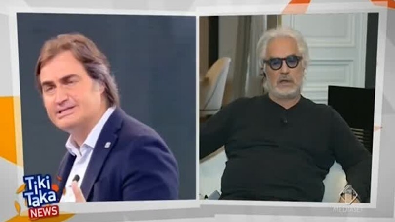 Furia Briatore a Tiki Taka: «Poveri a Montecarlo? Basta rompermi i maroni»