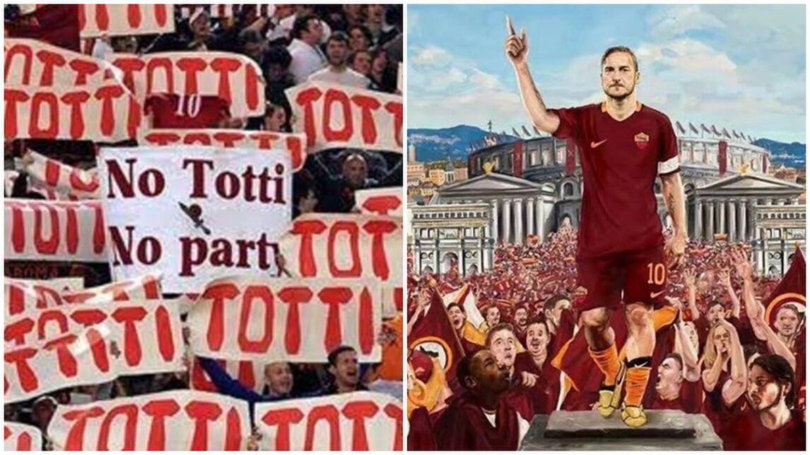 Totti, il tributo del web dopo l'annuncio di Monchi: «Grazie leggenda eterna»