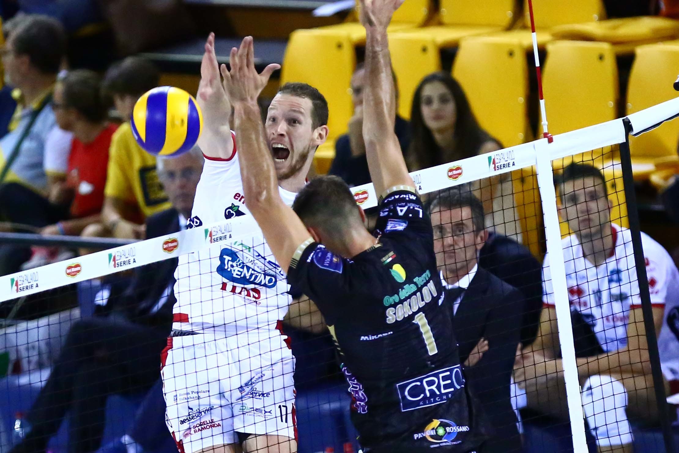 Volley: Superlega, domani Trento e Civitanova in campo per Gara 2