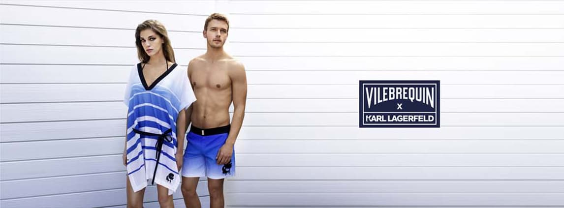 Karl Lagerfeld e Vilebrequin. La capsule collection d'a-mare 2017