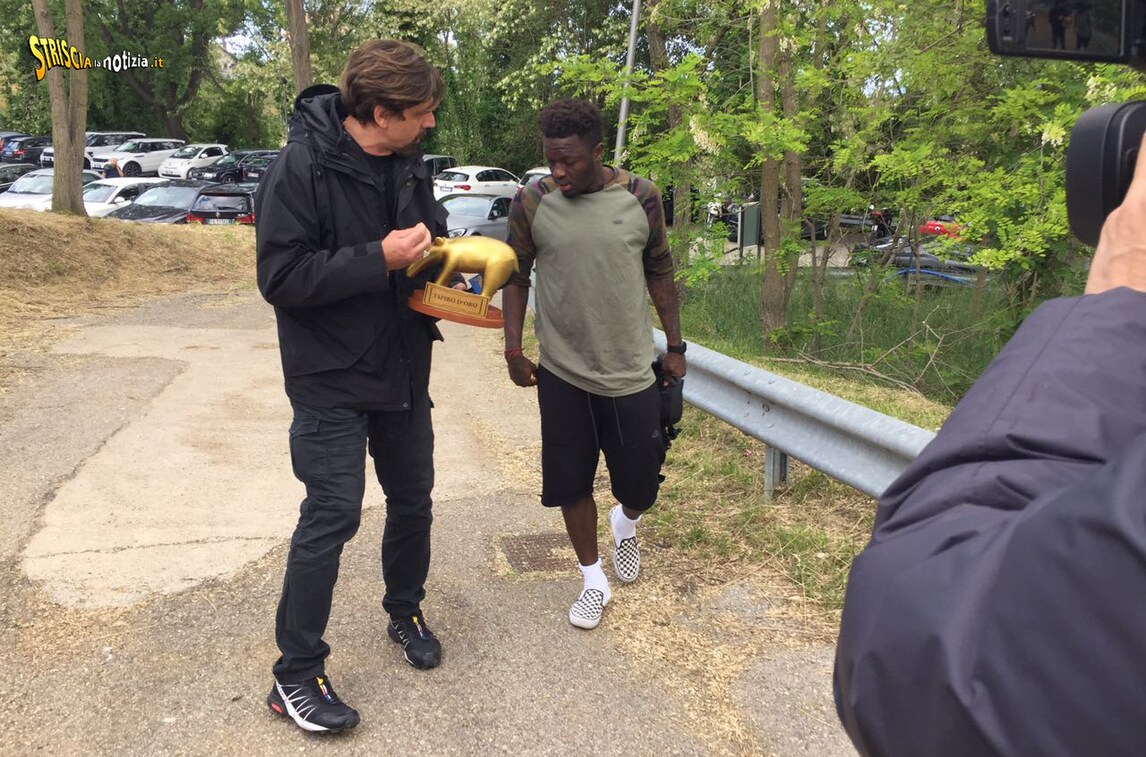 Pescara, Muntari rifiuta il Tapiro d'Oro