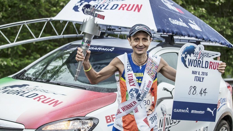 Wings For Life: Giorgio Calcaterra pronto a difendere il titolo mondiale
