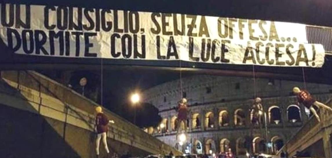 Lazio, Tare: «I manichini? Gesto da condannare»