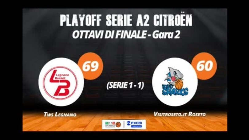 FXCM Highlights - Gara 2 TWS Legnano-Visitroseto.it Roseto