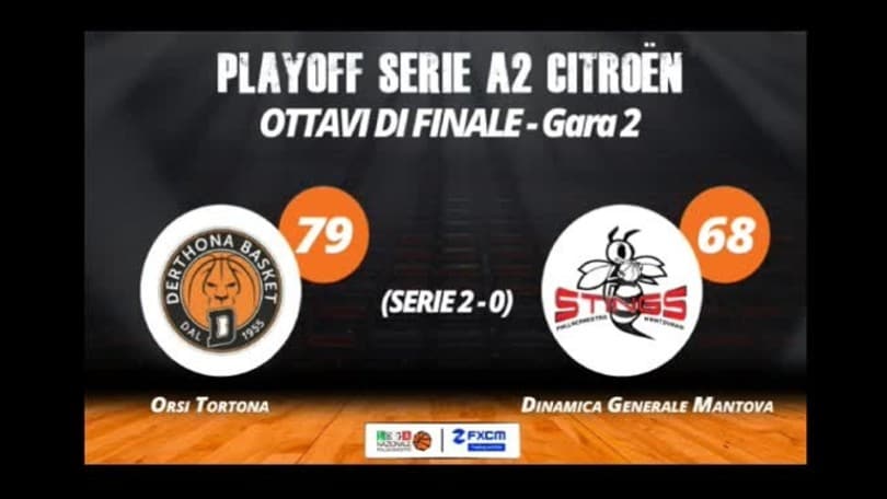 FXCM Highlights - Gara 2 Orsi Tortona-Dinamica Generale Mantova