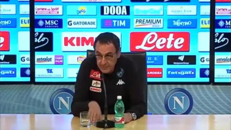 Sarri: "Secondo posto? Tutti ci crediamo"