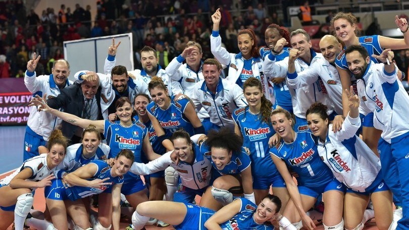 Volley: la nazionale femminile dall'11 maggio in collegiale a Milano