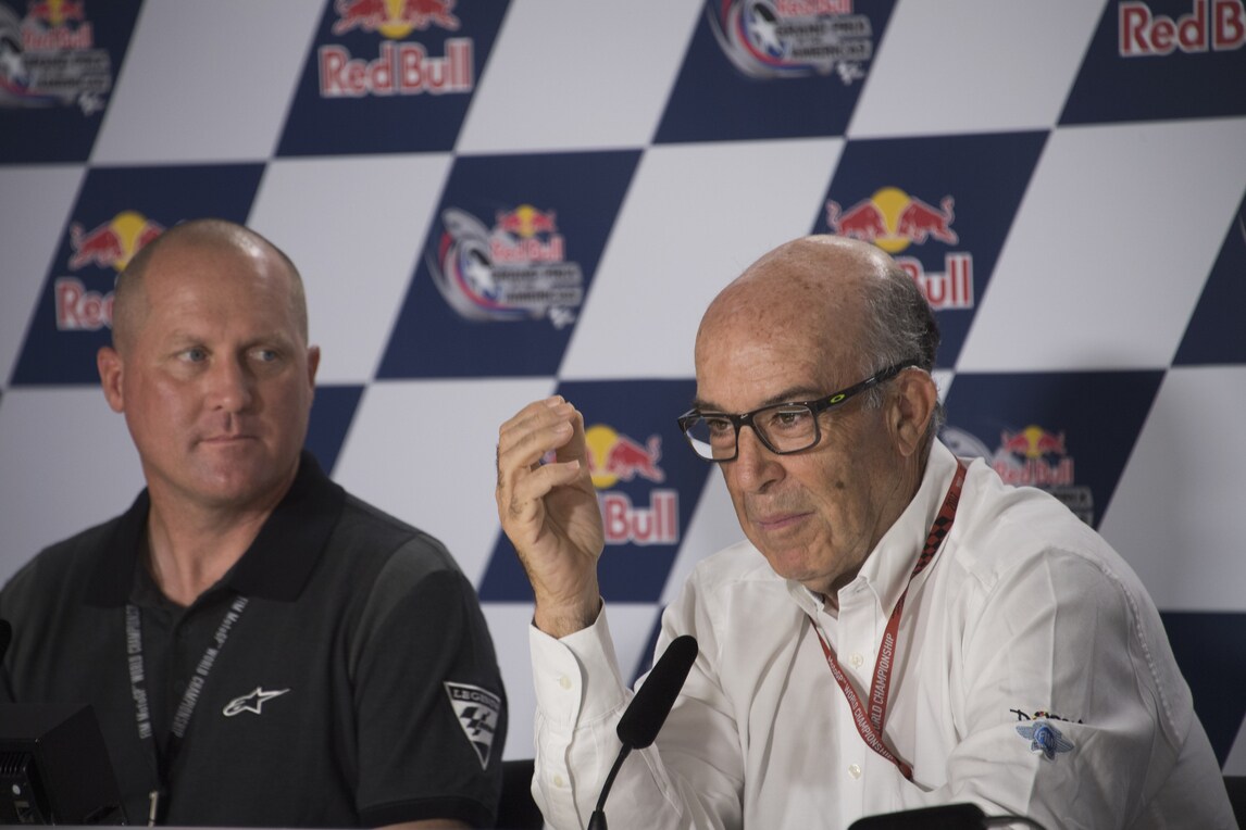 Ezpeleta: «Se Rossi vuole avrà il suo team in MotoGp»