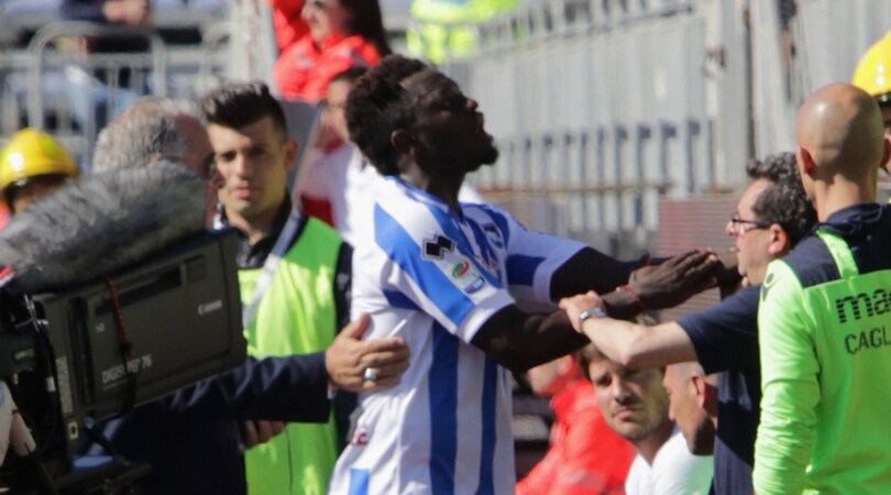 Muntari squalificato, Cagliari graziato
