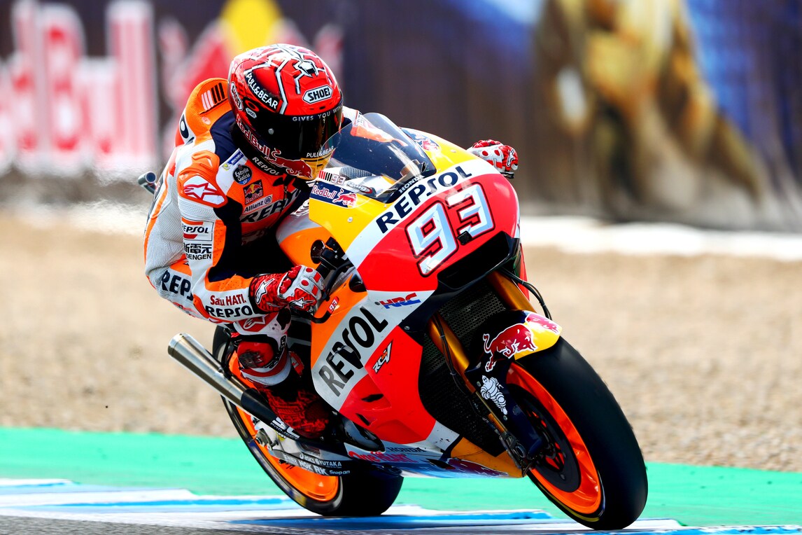 MotoGp, Marquez: «Soddisfatto della prima fila»
