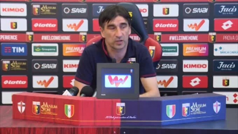 Juric: "La squadra ha valori importanti e può salvarsi"