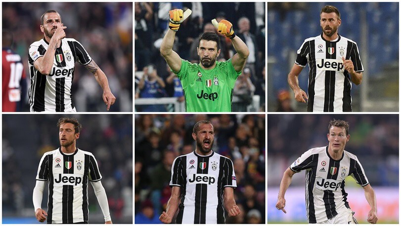 Da Buffon a Marchisio: Juventus, ecco i tuoi sei volte campioni