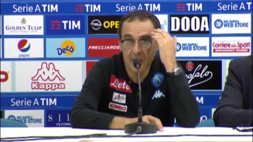 Sarri: "Cessioni? Se arriva il Barca di turno.."